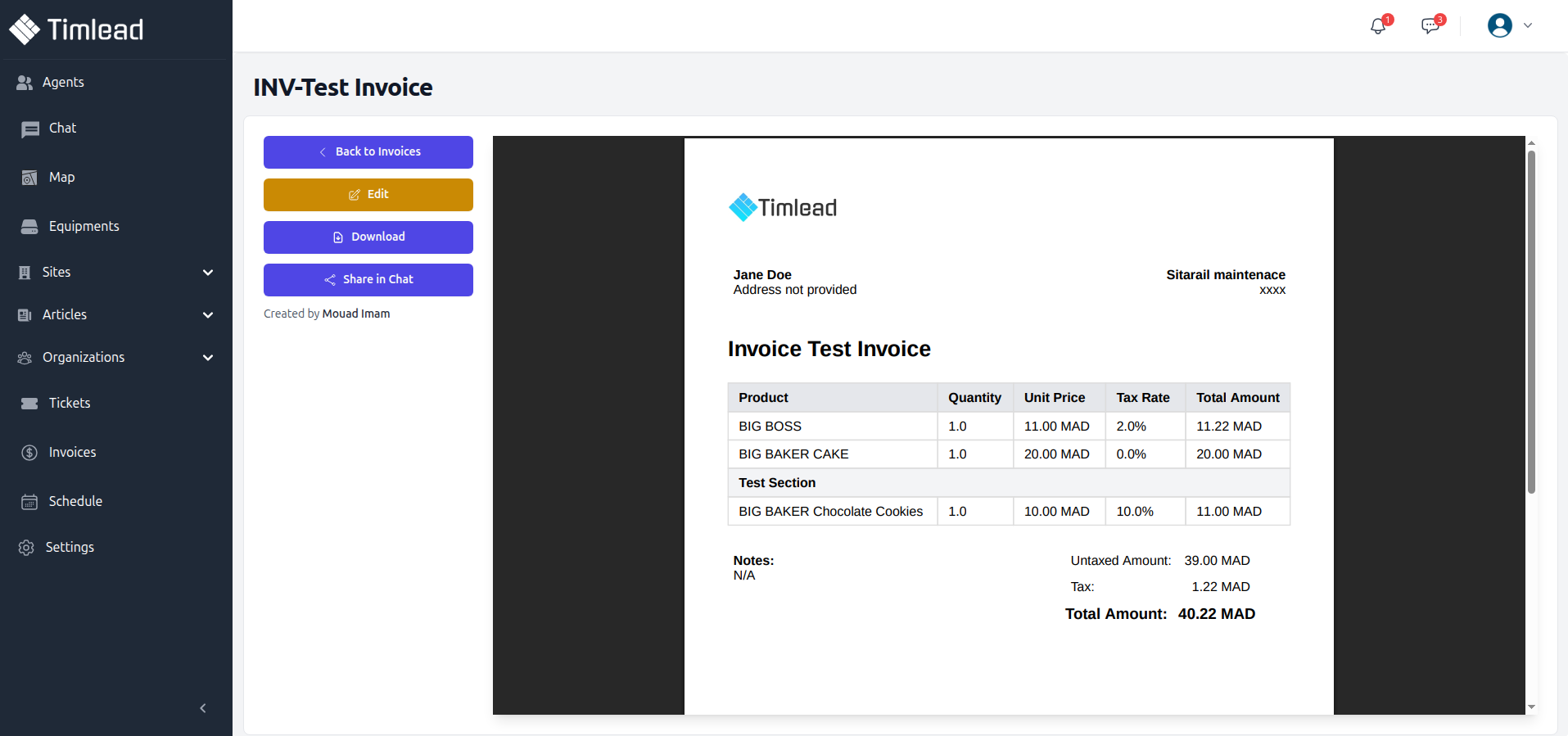 Démonstration {feature}
